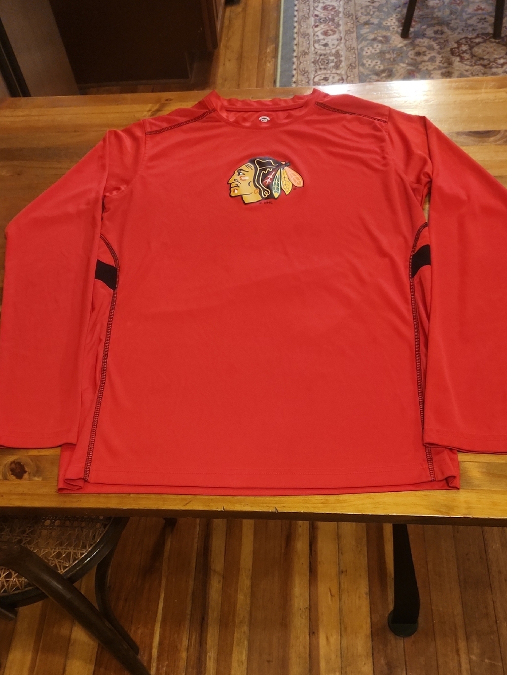 NHL Chicago Blackhawks Long Sleeve Performance Shirt